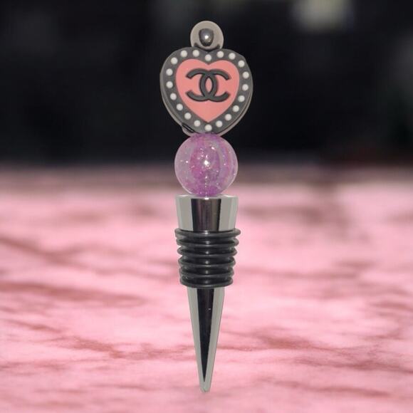 Designer Beaded Wine Bottle Stopper - Picture 1 of 1